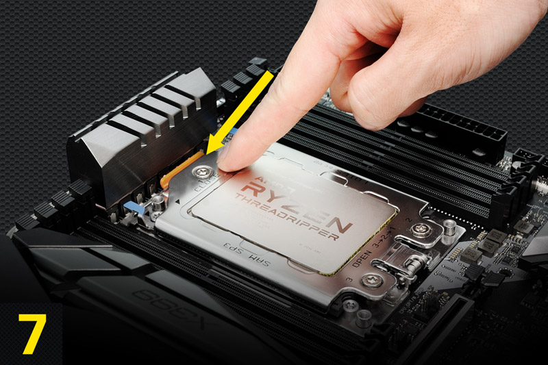 ASRockHow to install AMD Threadripper socket TR4 CPU correctly?