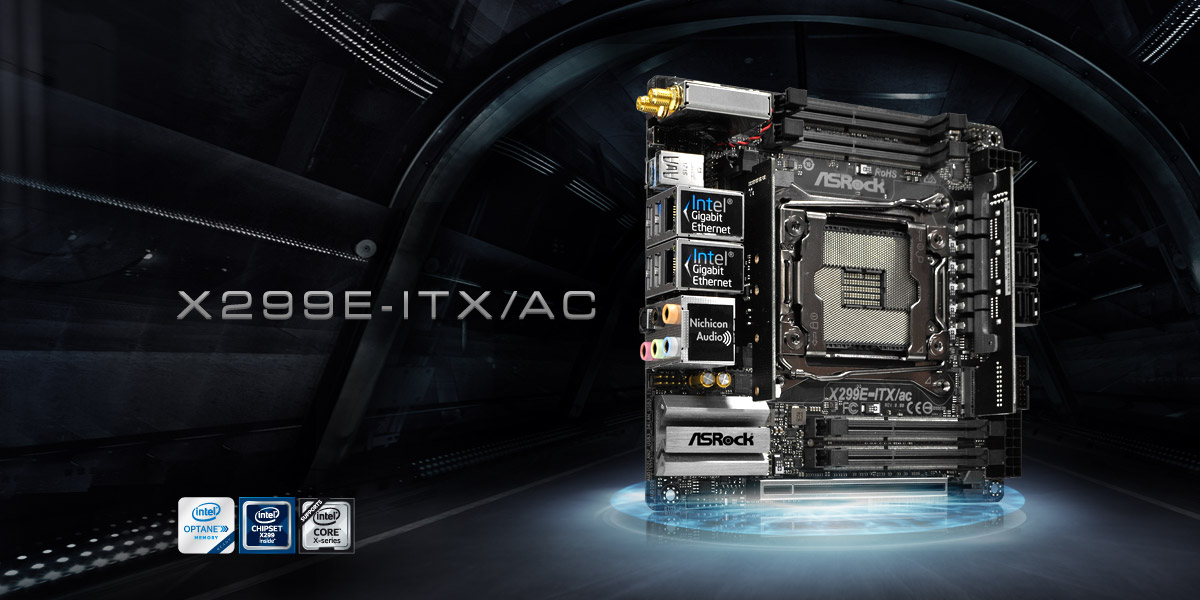 World's First mITX X299 MB - X299E-ITX/ac