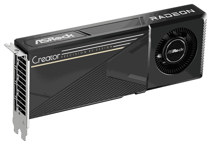 AMD Radeon AI PRO R9700 Creator 32GB blower-style graphics card