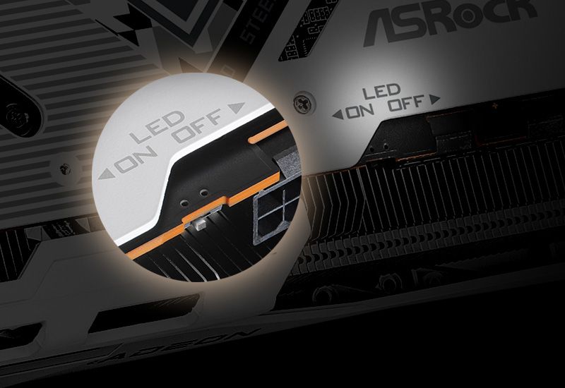 ASRock > AMD Radeon™ RX 7800 XT Steel Legend 16GB OC