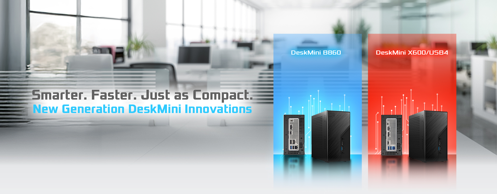 DeskMini B860 & X600/USB4 Series