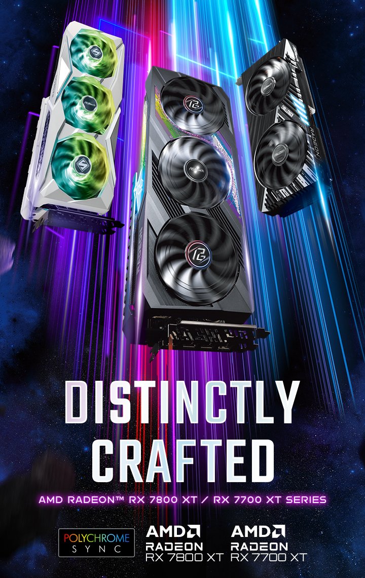 AMD Radeon RX 7700 XT & 7700 XT Launch