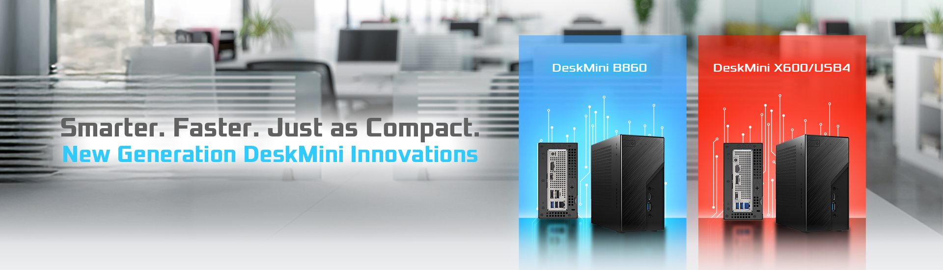 DeskMini B860 & X600/USB4 Series