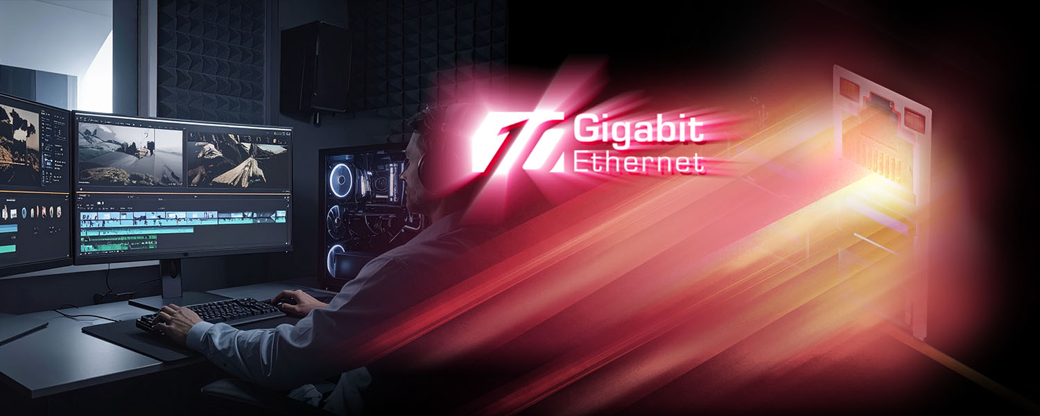 Next-Level Networking with 10GbE & 5GbE Dual LAN