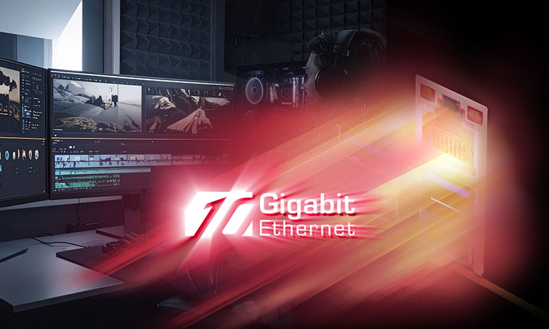 Next-Level Networking with 10GbE & 5GbE Dual LAN