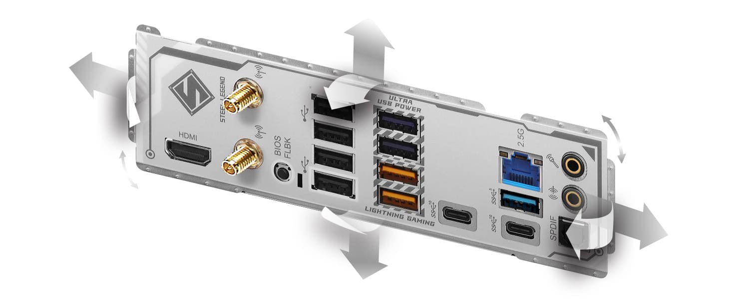 ASRock > B850 Steel Legend WiFi