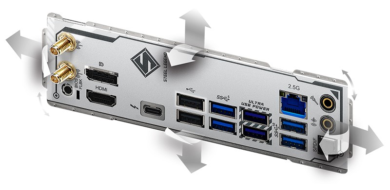ASRock > B860M Steel Legend WiFi