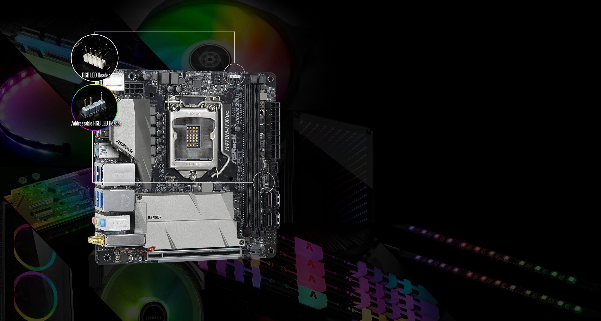 Polychrome LED(right)