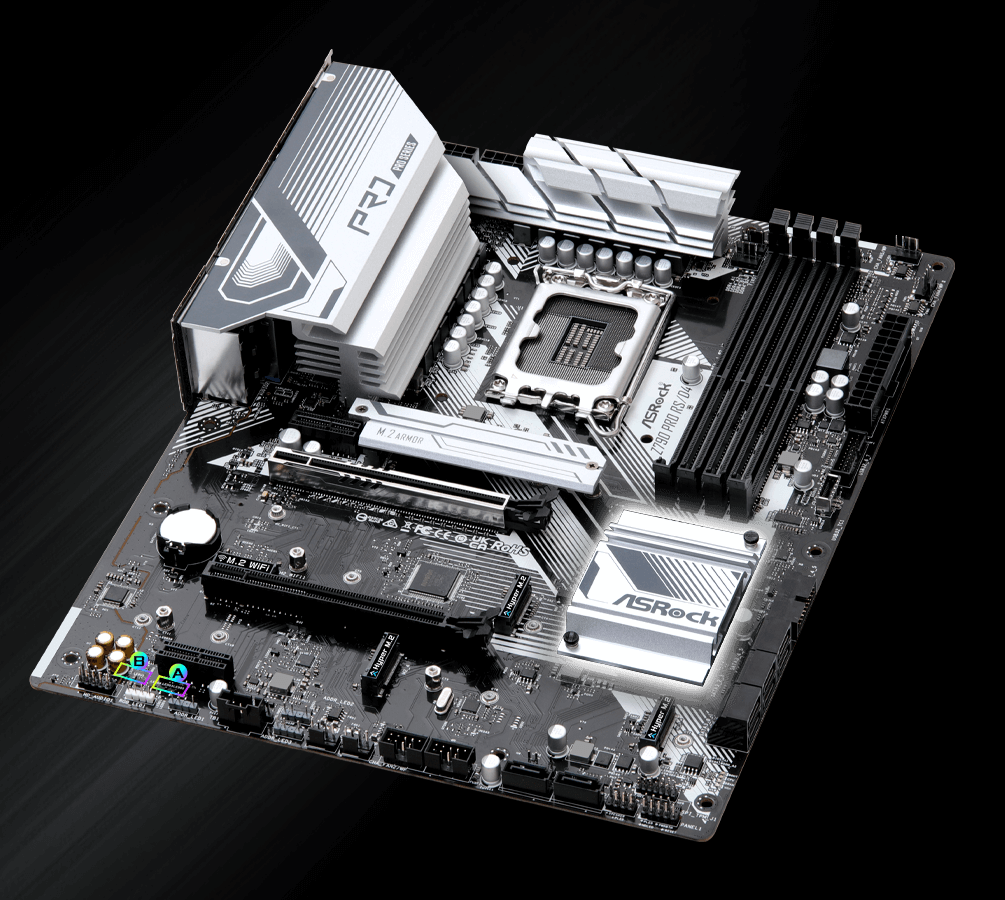 中古】ASRock Z790 Pro RS/D4 Z790(DDR4)/LGA1700/ATX【福岡筑紫】保証 