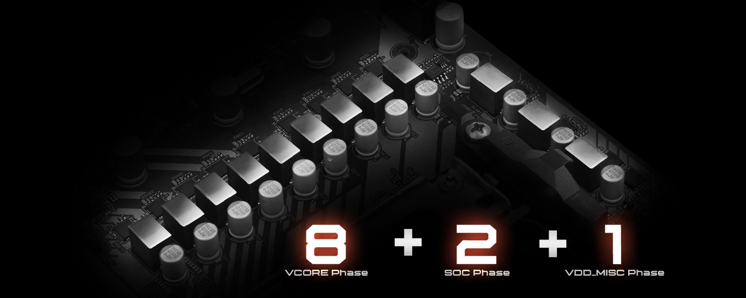 8+2+1 Power Phase Design