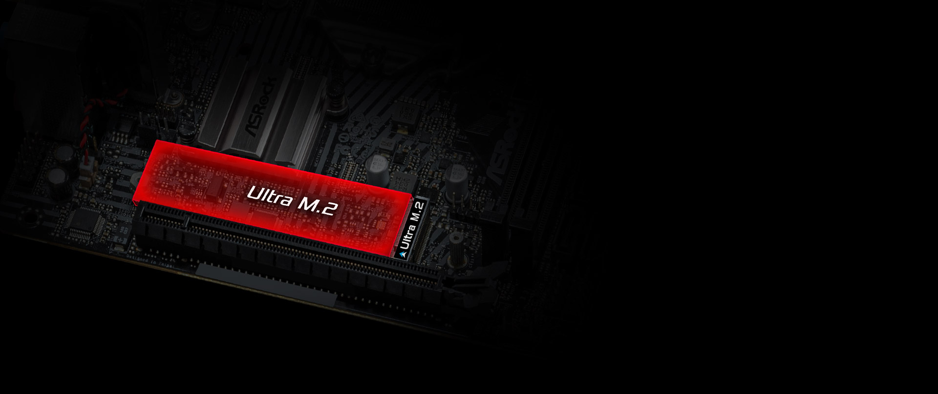 M.2 x 1 (Gen3x4 / SATA3 / U.2) -Right