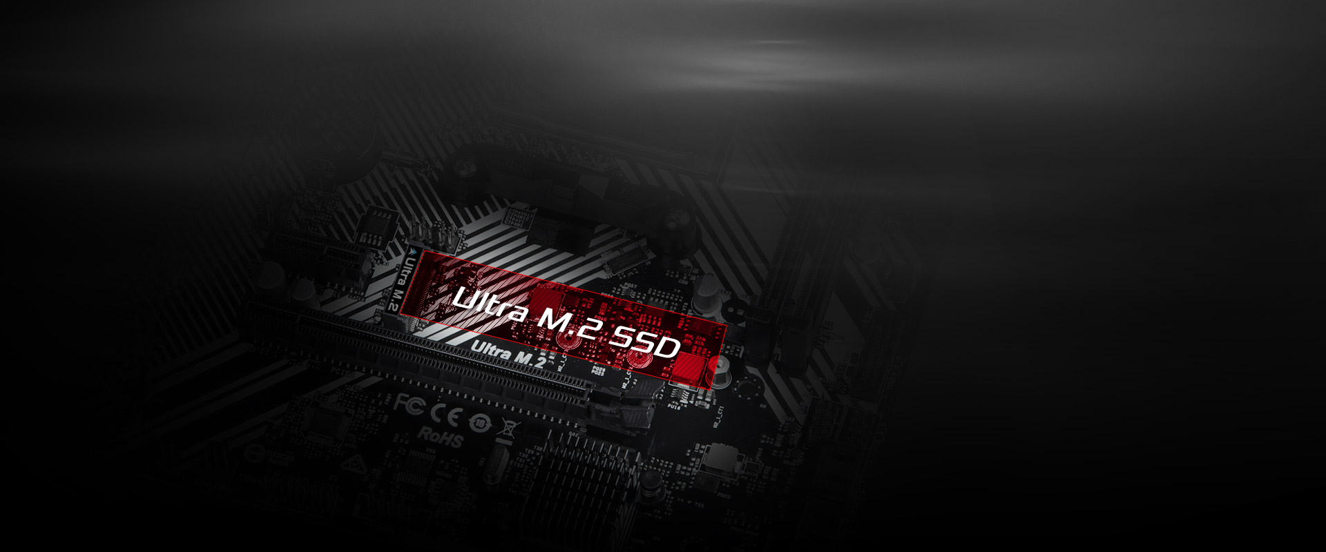 M.2 x 1 (Gen3x4 / SATA3 / U.2) -Right