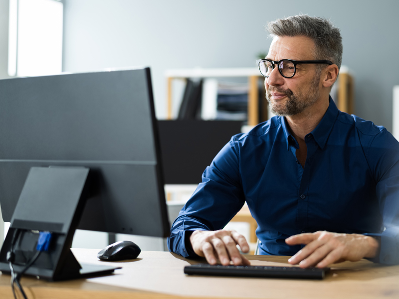 Sleek Office Desktops