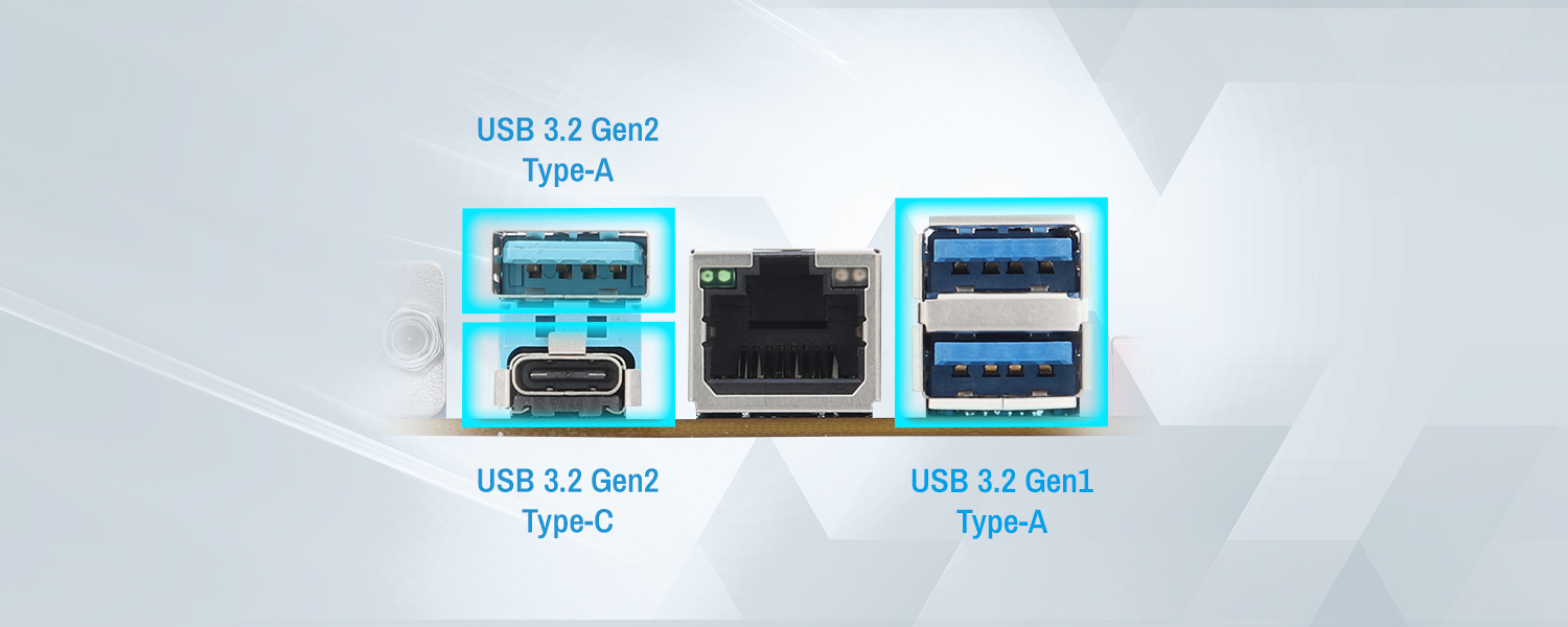 Rich Connectivity: Abundant USB Ports
