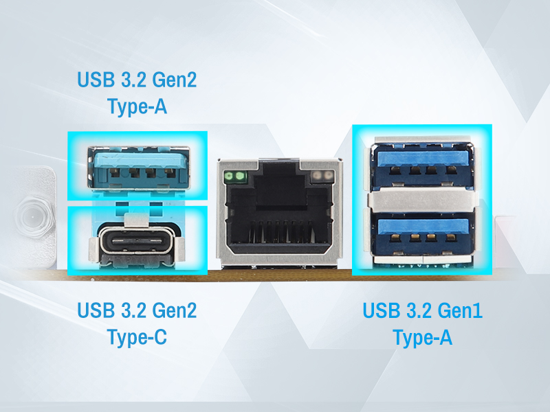 Rich Connectivity: Abundant USB Ports