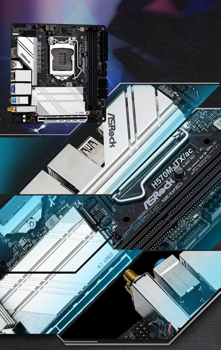Image Your PC Transformed H570M-ITXac