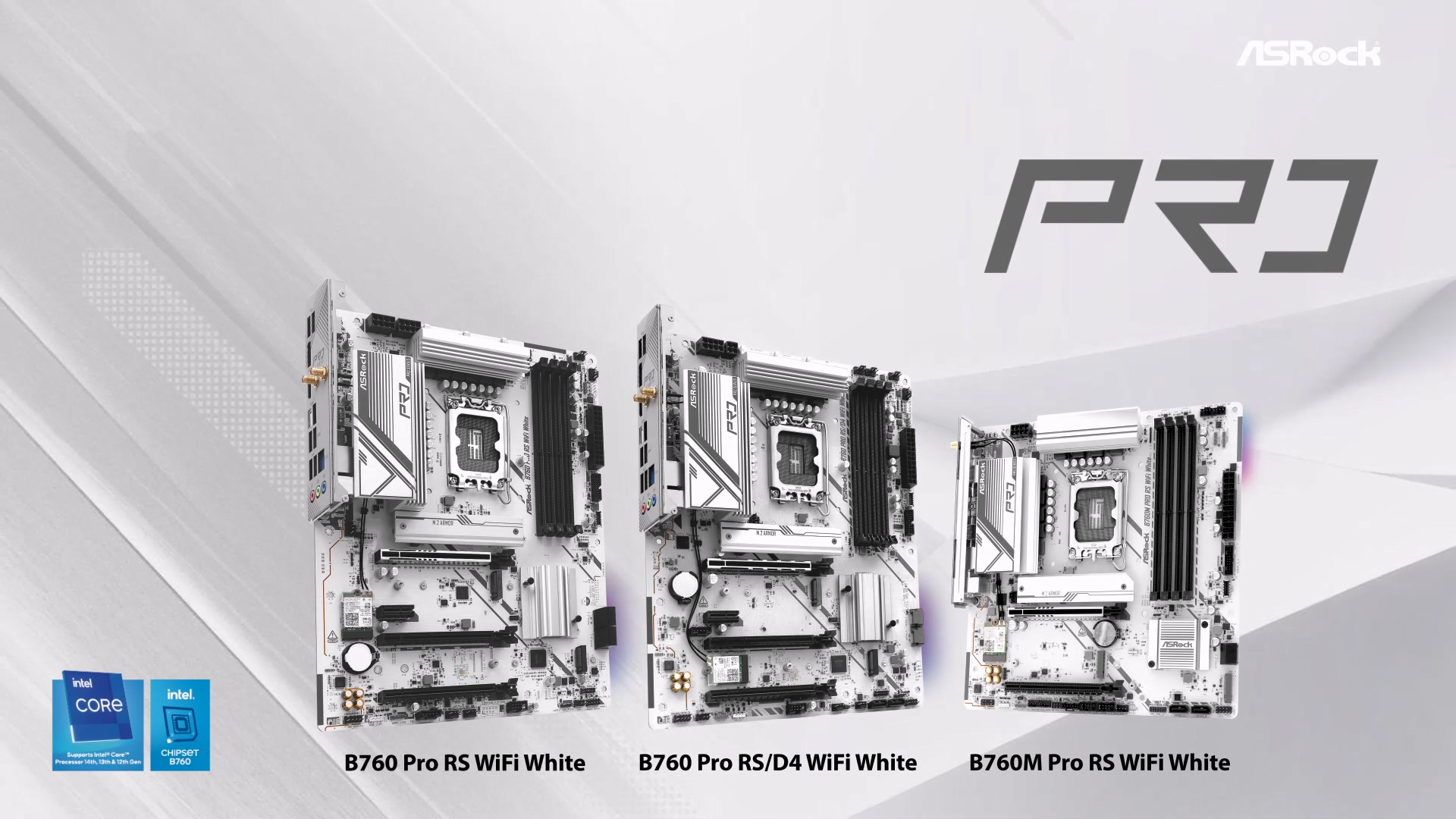 CPU ASRock B760 PRO RS +CPU ASRock > B760 Pro RS WiFi