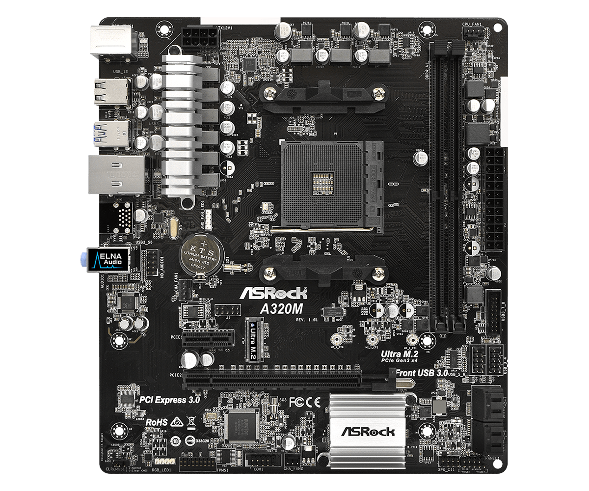 ASRock > A320M