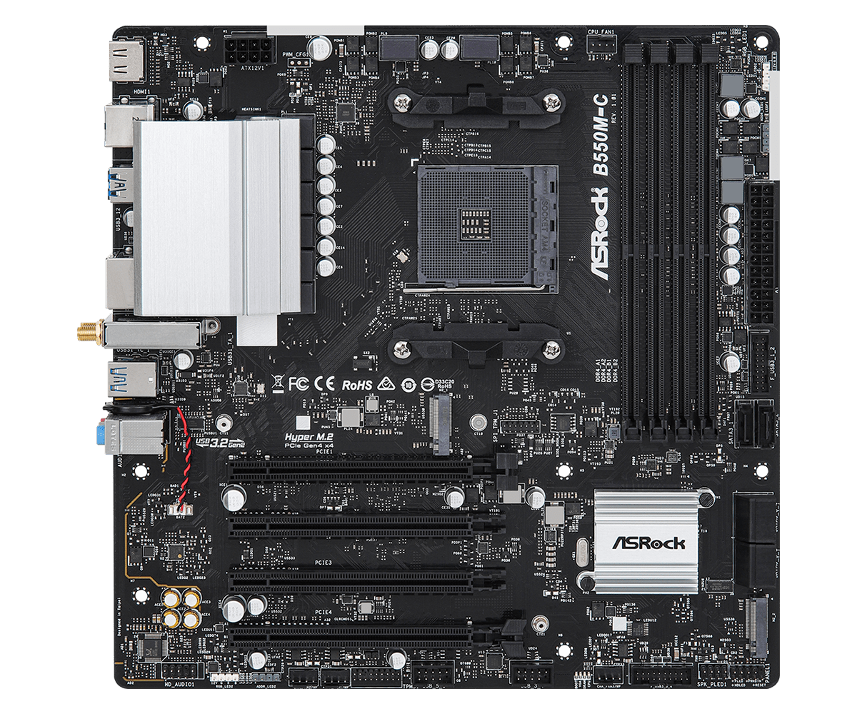 ASRock > B550MC
