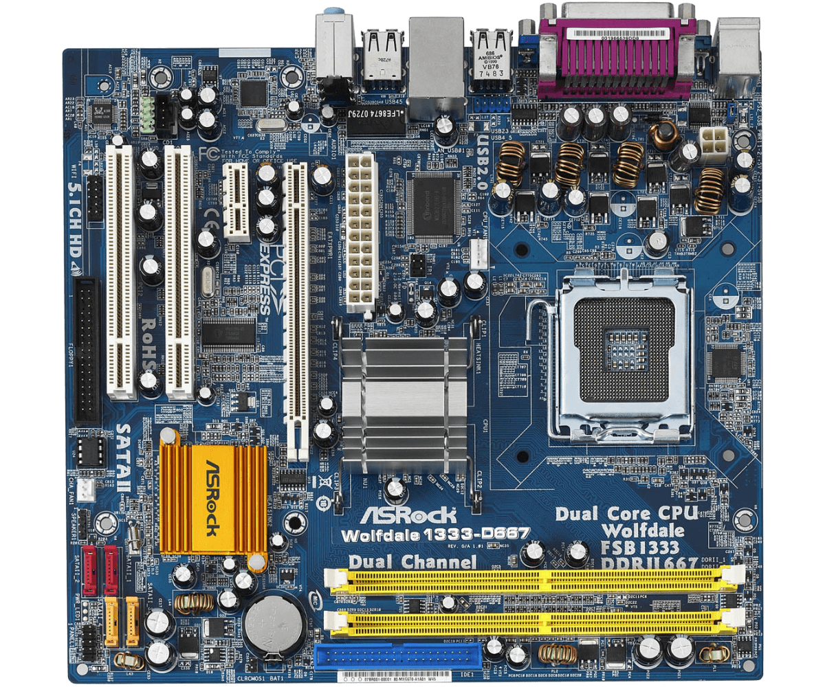 ASRock > Wolfdale1333-D667