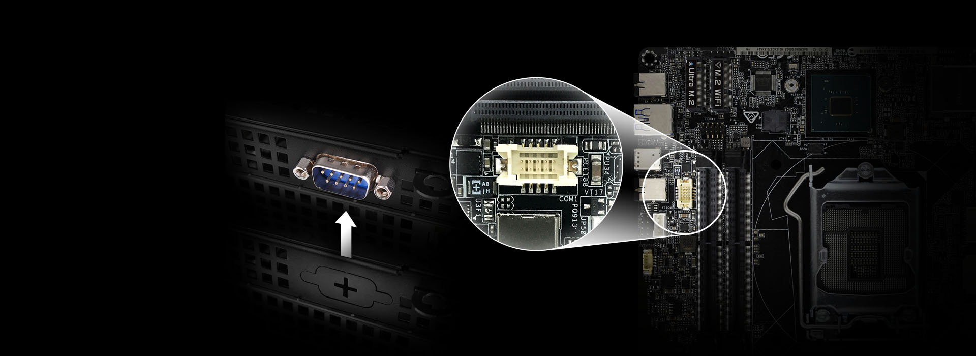 DM310 COM Port Header