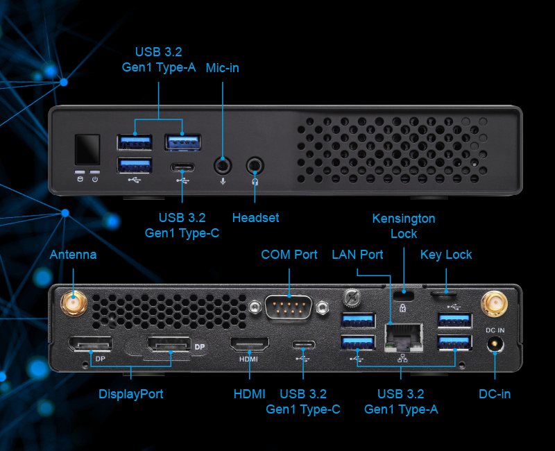 Jupiter660 Rich USB Connectivity