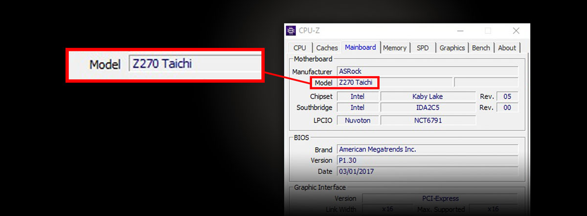 model name example 5